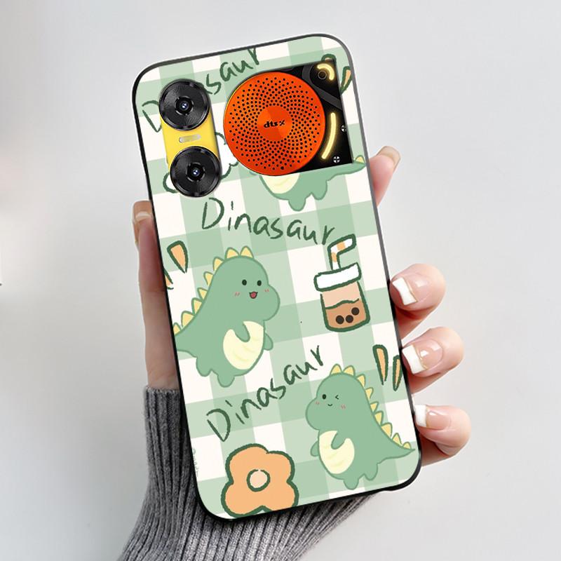 Cartoon Case For ZTE Nubia Music 2 Music2 Printing Shell Protective Cover For ZTE Nubia Music Z2353 Soft Silicone Black Casing