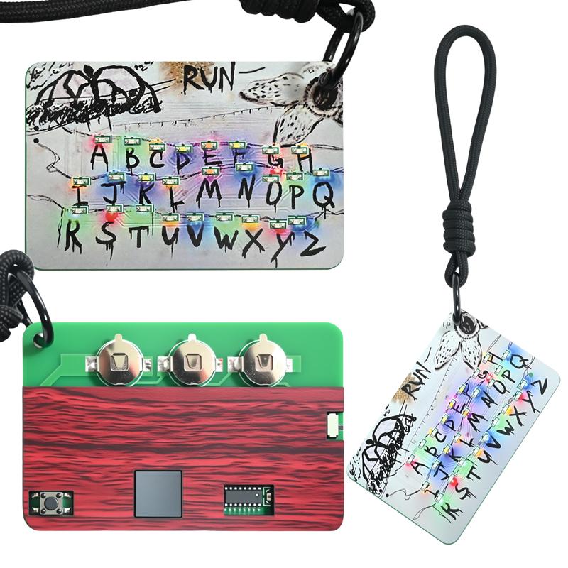 

Movie Merchandise Card Light Pendant 26 Letter Light Bag Car Charm Festival Ornament Presents Plaything & Hobbies Action Accessory