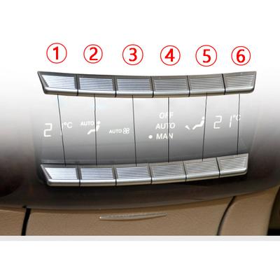 Arka Klima Düğmesi Arka Hava Çıkış Ayar Anahtarı Düğmesi Mercedes-Benz W221 S-class S300