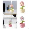 Flower Humidifier Aroma Diffuser Desk Air for Living Room NightStand