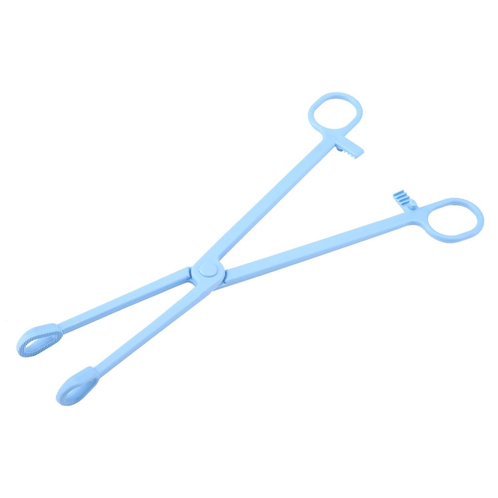 Blue Plastic Durable Useful Pet Clip for Snake Lizard Reptile Animal Food