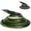 Serpent en Caoutchouc 120 cm Serpent Factice Réaliste pour Jardin Repulsif Oiseaux Répulsif Animaux Décor Extérieur