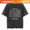 Individuelles gewaschenes Vintage System Of A Down Chop Suey T-Shirt Herren Damen Retro Rock Oversized T-Shirts 90er Alternative Metal Me