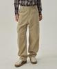 MAGOODGAN Chino 4306 Corduroy Double-Pleat Balloon Fit Black Pants
