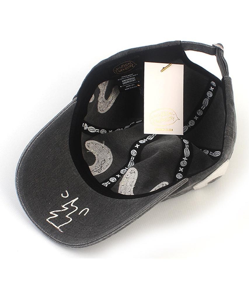 Yunibeosyeolkemiseuteuli Patch Pigment Washing Gray Ballcap