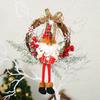 Ghirlanda di Natale Rami morti artificiali Ghirlande Appese Ghirlanda di foglie floreali per Capodanno Ornamenti di decorazione natalizia Navidad