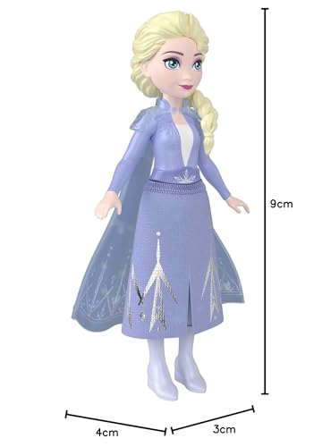Mattel Disney Die Eiskönigin Elsa (Minipuppe 1) Ankleidepuppe (Ab 3 Jahren) HLW98