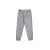 Jordan Logo Print Warm Cuffed Joggers Men Bottoms Gray AR0032-091