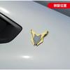 Suitable for mini beam of light car COOPER/JCW car metal decorative sticker 3D three-dimensional car logo shield