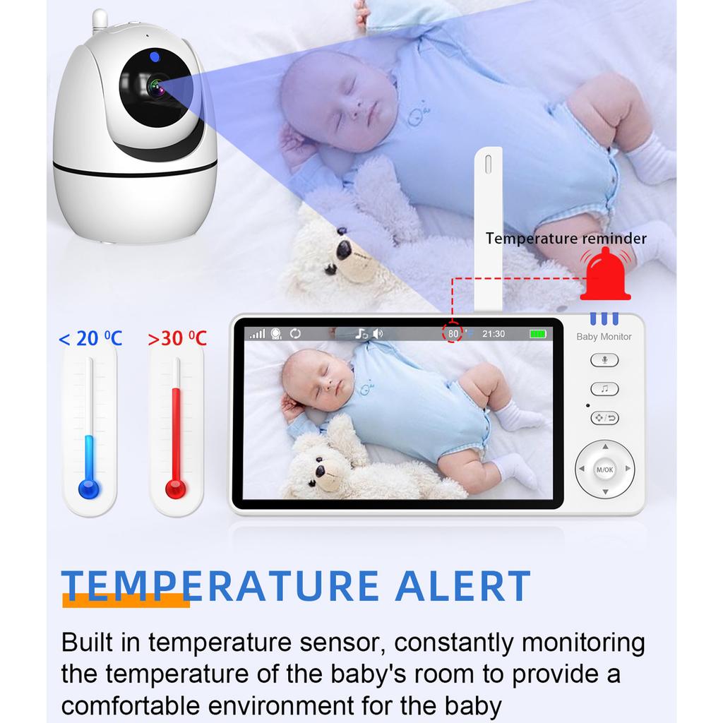 babymonitor-Babysitter Baby Monitor Infant Surveillance Device