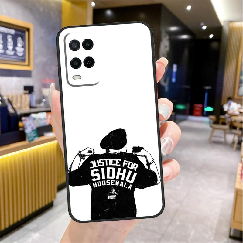 Sidhu Moose Wala Case For Oppo A5 Pro A15 A17 A57 A77 A60 A80 A40 A18 A38 A58 A78 A98 A96 A76 A16 A94 A74 A54