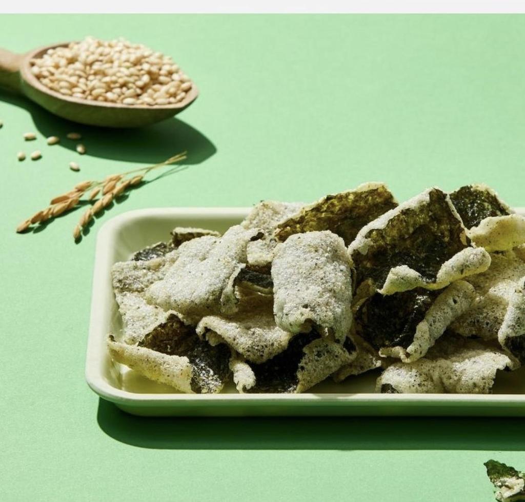 Bibigo Originele Zeewiersnack Extra Krokante Geroosterde Rijstpapier Chip 40g x 6 Pak