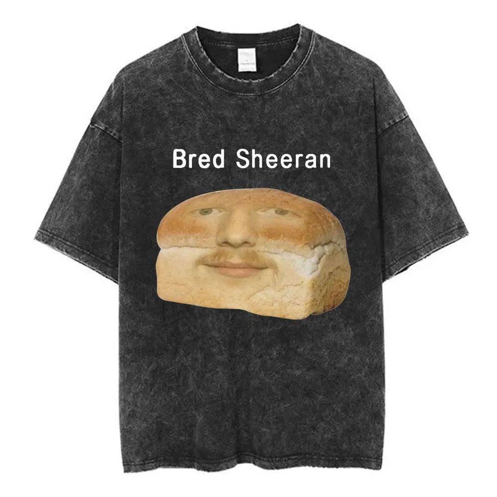 Ed Sheeran European Tour 2025 Vintage Washed T Shirts Mens Women Clothing Cotton Casual Short Sleeve Tshirt Fashion Tee Shirts