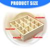 Durability Chews Proof Wooden Rodents Mazes Habitats Removable Top For Easy Cleaning Gerbil Exploration Activity Toy