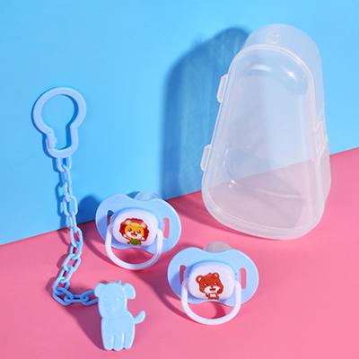 1 Set Baby Pacifier Cartoon Design Emotional Comfort BPA Free Infant