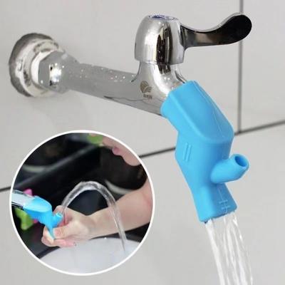 5 pièces Extenseur de Robinet en Silicone Hautement Élastique Accessoires de Lavage des Mains pour Enfants Fixation d'Évier de Salle de Bain Bec de Robinet d'Eau Cuisine Maison