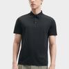 FILA Solid Color Casual Simple Pullover Short Sleeve Polo Shirt Men tops Black F11M422124F-BK