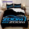 Precision Bedding (1 * Duvet Cover + 2 * Pillowcase, Without Core) 2D Flat Bedding Set Duvet Cover and Pillowcase Christmas Birthday Gift