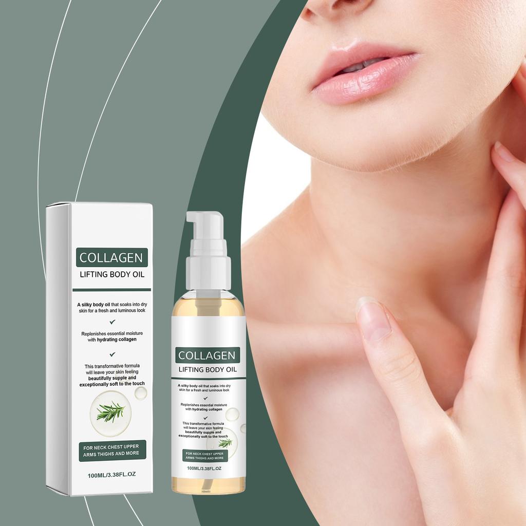Gentle Hydrating Body Oil for Smooth Glowing Skin, Nourishing Moisturizer, 100ml