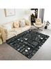 Science Rug,Math Equation Area Rug Living Room Rugs for Kids Teens Bedroom,Chemical Back To School Theme Floor Mats Rugs