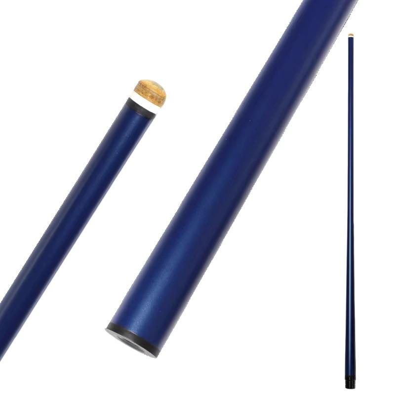 Kohlefaser Pool Einzelschaft Billard Queue Queue Stock Spitze 12,5 mm 3/8*8 Radial Pin Verbindung Länge 736,6 mm, Blau, Grün, Lila
