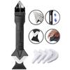 1set Three-in-one Multifunctional Silicone Corner Scraper for Wall Trimming  Household Caulking Scraper Tool Cleaning Tools