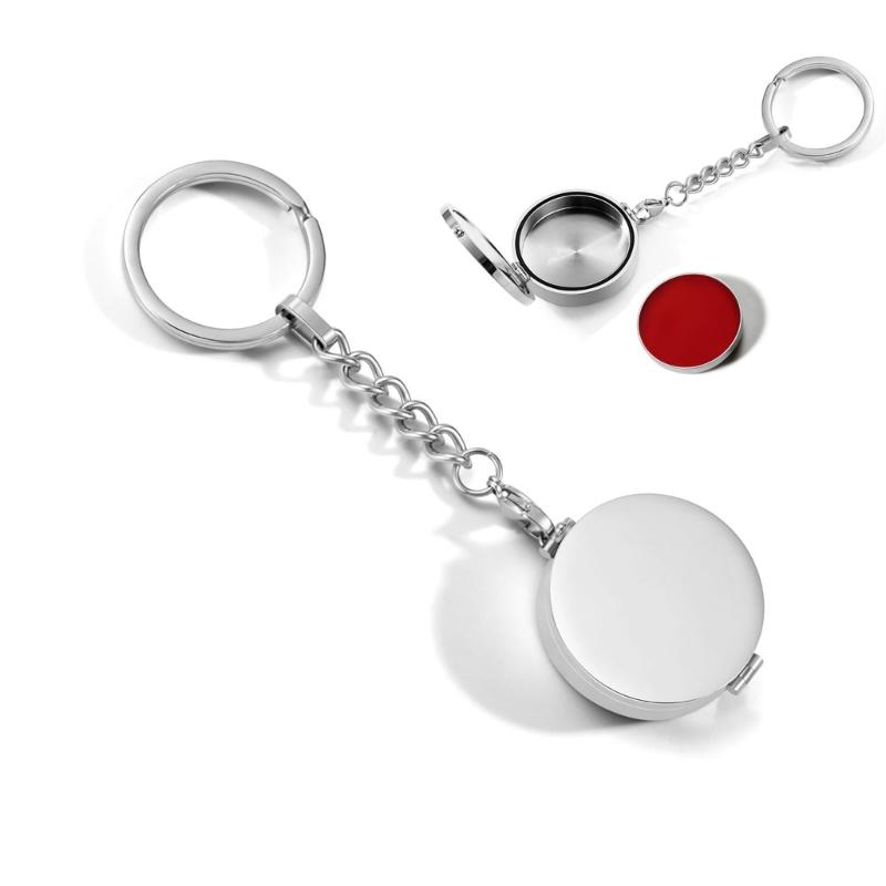 Stylish Cosmetic Holder Keychain For Easy Carry And Organization Makeup Keyring Fashionable Key Chain Pendant