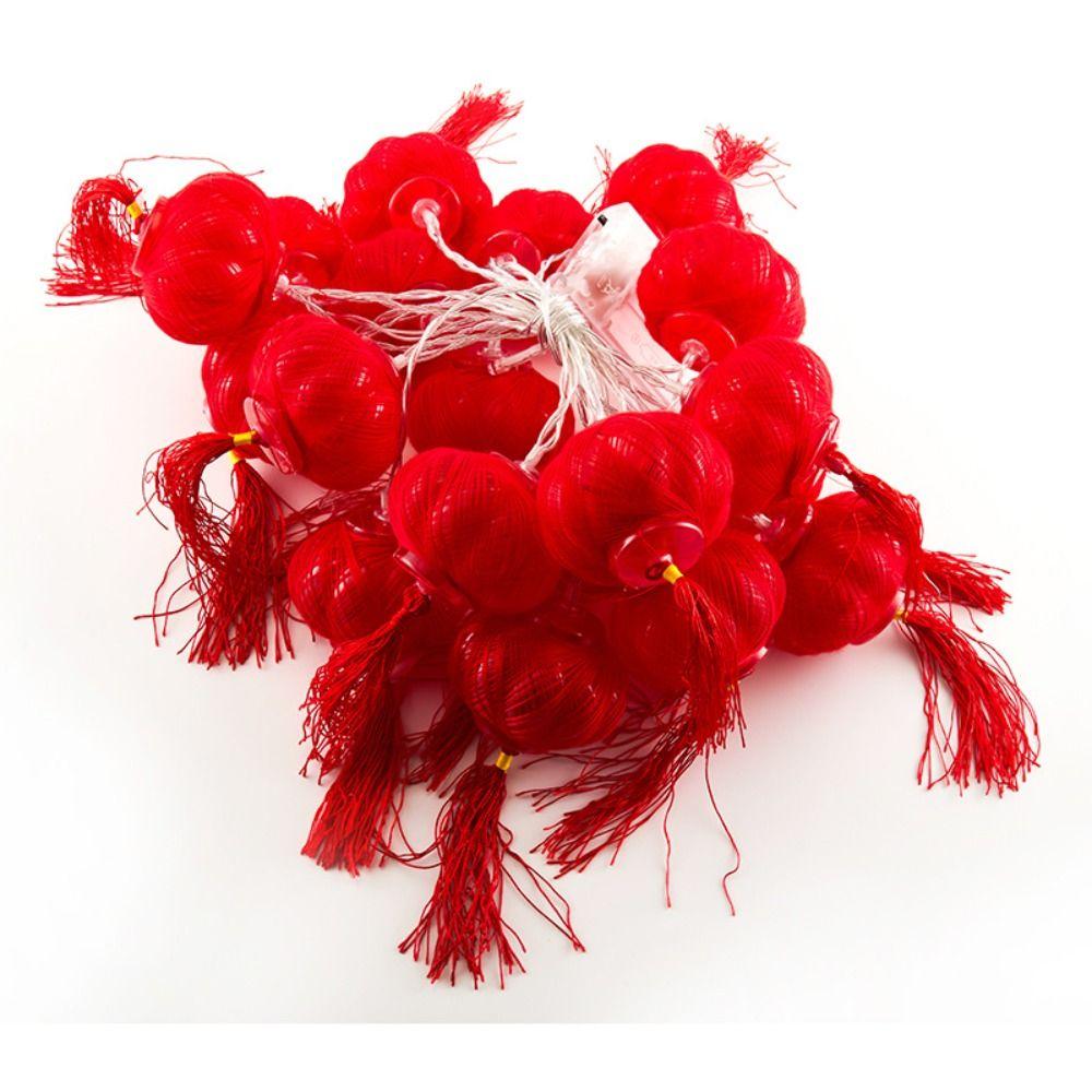 Traditional Chinese New Year Lantern LED Fairy Lights Chinese Knot String Lights  Spring Festival