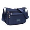 2025 new Oxford cloth women's bag casual multi-layer shoulder messenger bag breathable large capacity small square bag mother bag