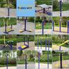 Set für Outdoor-Community-Fitnessgeräte