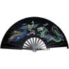 Stainless Steel Tai Chi Fan Decorative Folding Fans Chinese Kung Fu Fan for Performance Dance, Arts Dance, Training, Sports, Decorations, Festival,