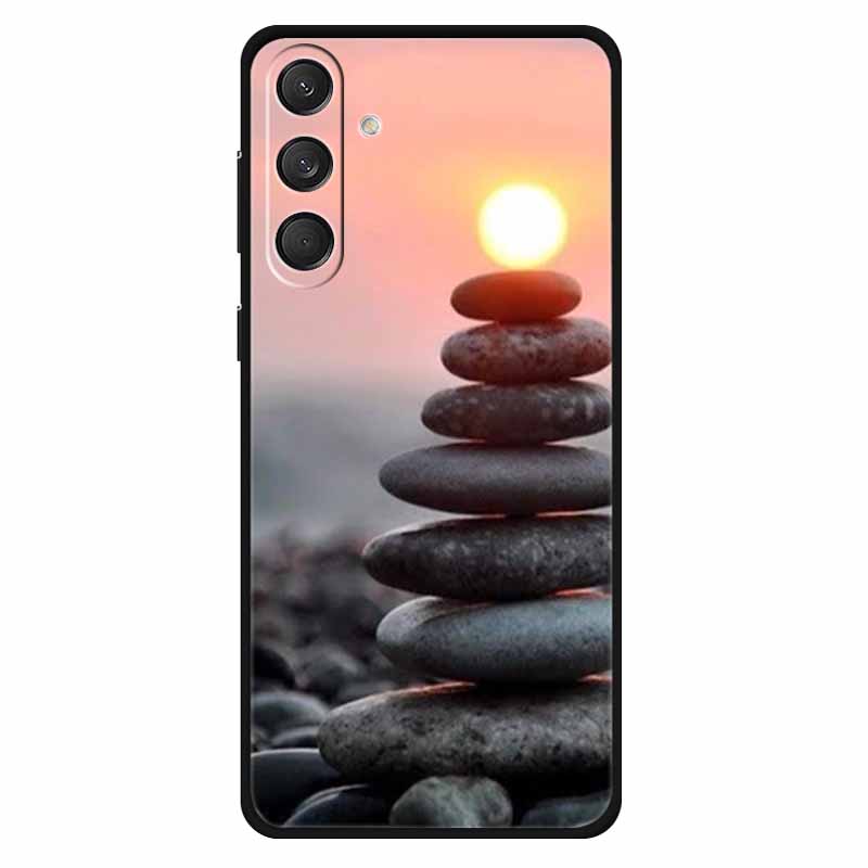 For Samsung M55 5G Case Soft Silicone Lovely Cat Fashion Phone Cover For Samsung Galaxy M55 Cases Bumper on for GalaxyM55 Lion