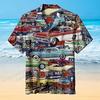 Las Camisas Hawaianas para Hombre Son Perfectas para las Vacaciones de Verano en la Playa. Ropa Urbana y Tops Cómodos.