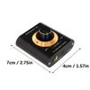 Audios Decoders External Sound Card For HiFi Music Volumes Control Knob USB Plugs and Play Desktop Notebook Compatibility