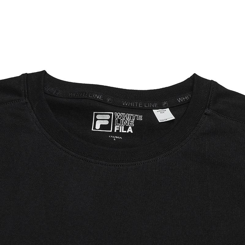 New FILA ORIGINALE T Shirt Unisex Jet Black F11U539104FBK