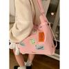 Retro Large-capacity Casual Bag Women's 2025 New Fashion College Wind Tote Bag Multi-functional Backpack