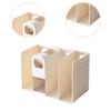 Desk Organizer Storage Box Stationary Storage Portable Office Supplies with Drawer with Pen Holder Book Organizer for Desk Home