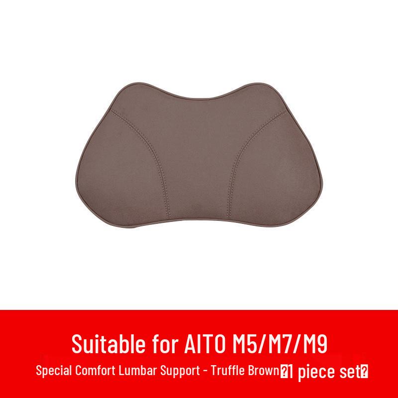 Compatible with 26 AITO M7 Models: Headrest, Lumbar, Neck, and Waist Support Pillow - Car Interior Accessory with Free Shipping