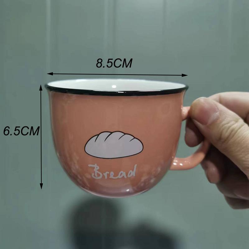 

High quality ceramic mug health coffee cup Kawaii Cups Original Mugs Coffee Cups milk Mugs Drinkware Bar 1PCS