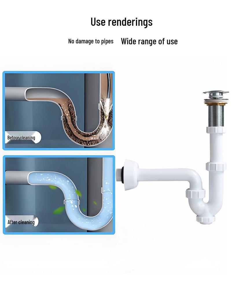 Kit Tubo Idropulitrice per Scarichi Fognari ad Alta Pressione