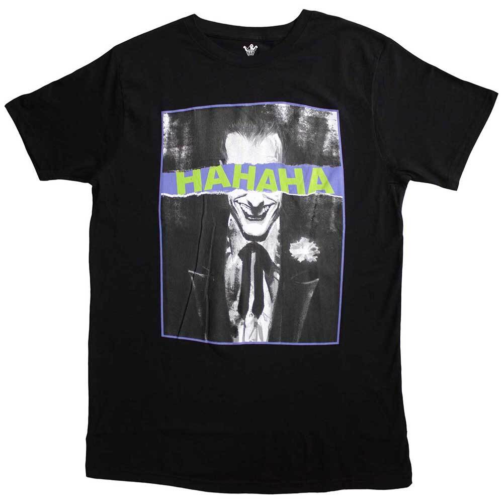 DC Comics Unisex T-Shirt: Joker Hahaha Eyes (XX-Large) 3XL