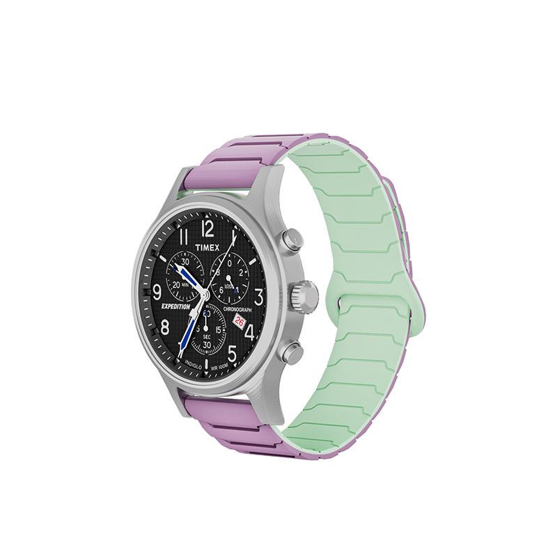 Samsung Watch7 Magnetic Silicone Band for Huawei 22mm - Flat Head Armor Warrior Loop