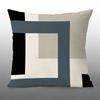 Mid-Century Modern Boho Kissenbezug Abstrakt Geometrisch Sonne Pfirsichhaut Überwurfskissenbezug Heimdekoration Für Sofa Couch Wohnzimmer