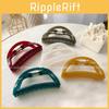 Elegant Large Hoop Design Hair Claw Clip For Women Stylish High-quality Headwear