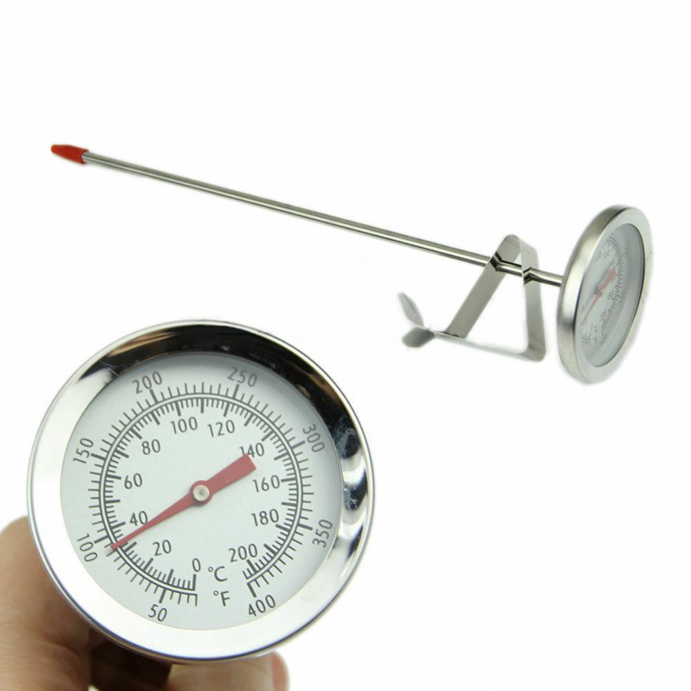 

Kitchen Digital BBQ Food Thermometer Barbecue Pointer Type Portable Stainless Steel Light Cooking Thermometer For Meat Cake Bake