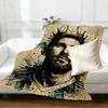 Coperta Stampata Lionel Messi - Morbida e Confortevole, per Camera da Letto, Viaggio, Divano, Decorazione Casa - Regalo di Compleanno Natale per Amico