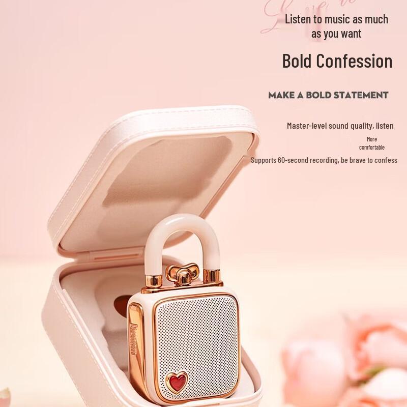 Divoom LoveLock Portable Bluetooth Speaker CN plug (adapter included)