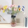 Künstliche Cosmeenblumen 23" Kunstseide Cosmeenblütenstiel Kunstblumen-Arrangements für DIY Hochzeitssträuße Heim-Büro Tischvasen-Dekoration