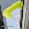 Telescopic Double-Sided Window Cleaning Brush with Long Handle