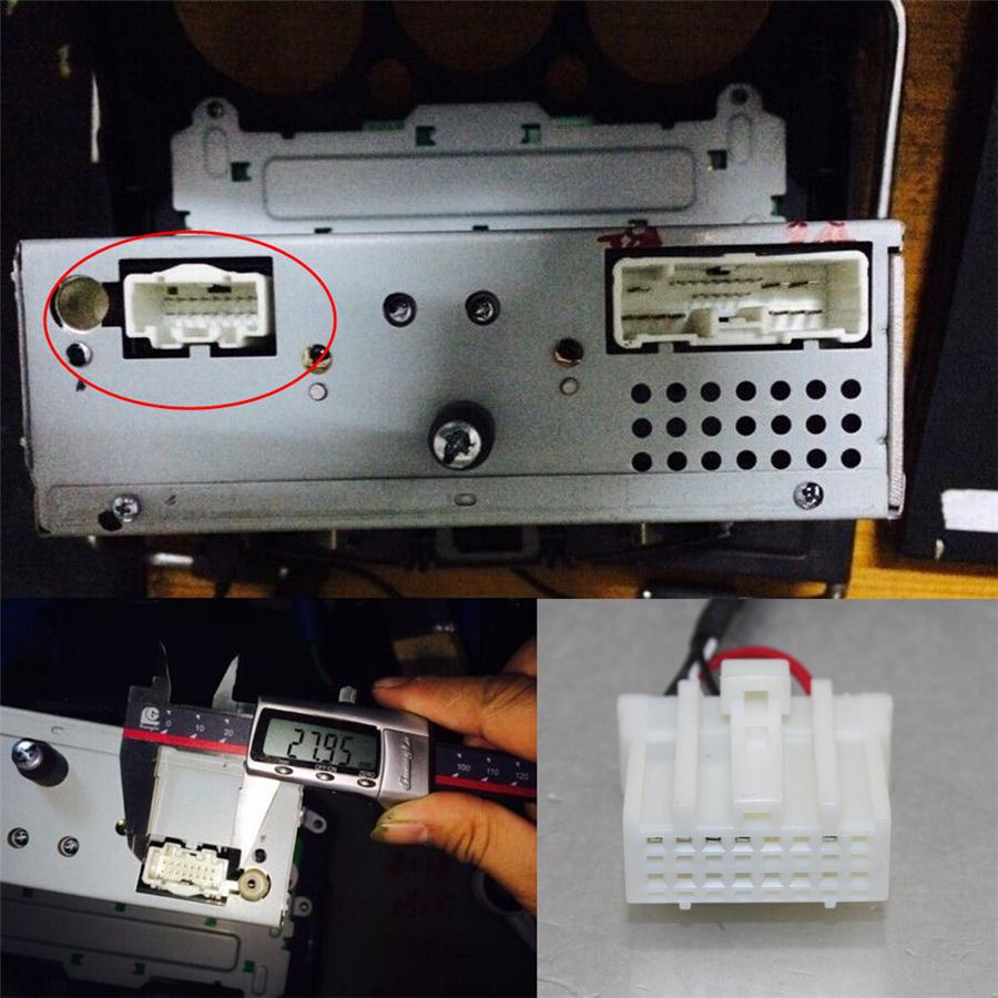 BLUETOOTH AUX Line IN Radio Female Interface For Mazda 2 3 5 6 RX8 MX5 2006-Up